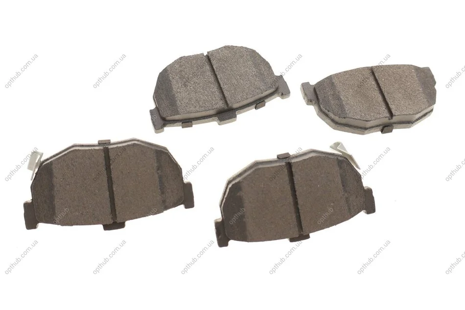 Колодки гальмівні (задні) Hyundai Elantra 00-06/Coupe 96-09/Kia Cerato 04-/Nissan Maxima 88-94 UA63 Solgy 209265 (фото 1)