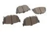 Колодки гальмівні (задні) Hyundai Elantra 00-06/Coupe 96-09/Kia Cerato 04-/Nissan Maxima 88-94 UA63 Solgy 209265 (фото 1)