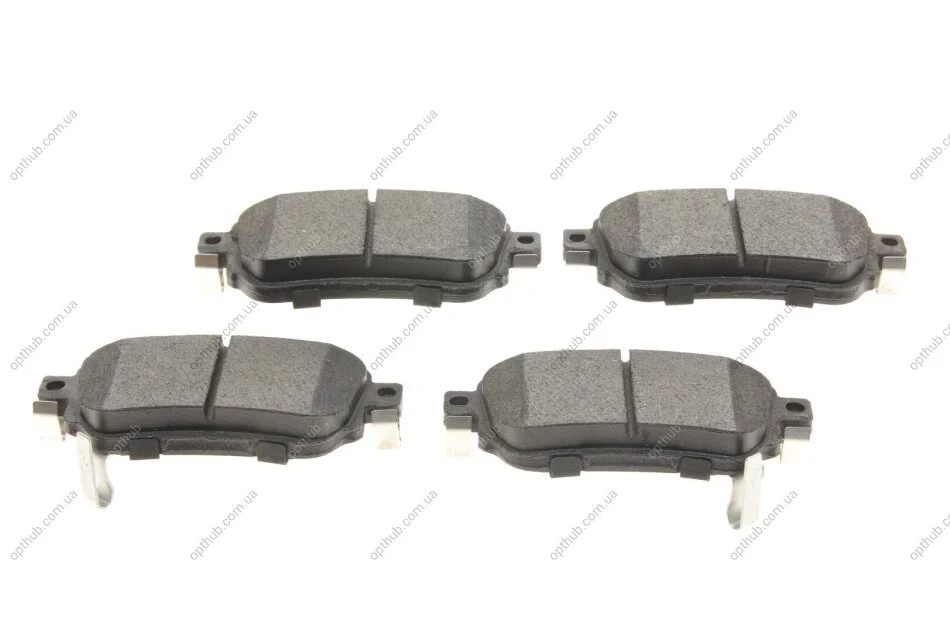 Колодки гальмівні (задні) Nissan Leaf 17-/Qashqai/X-trail 13-/Renault Kadjar 15-/Koleos 16- SOLGY UA63 Solgy 209272 (фото 1)