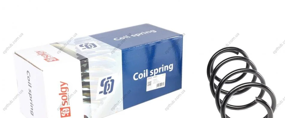 Пружина (передня) Renault Megane II 1.4-1.6 03-09 SOLGY (opt-om) Solgy 212023 (фото 1)