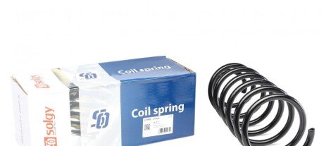 Пружина (передня) VW Golf IV 1.4 16V/1.6/1.6 16V/1.6FSI/1.9SDI/2.0 97-06 (нах.зад.частина/унів (opt-om) Solgy 212025
