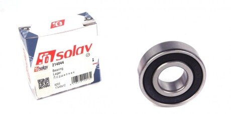 Підшипник (17x40x12) (opt-om) Solgy 214044