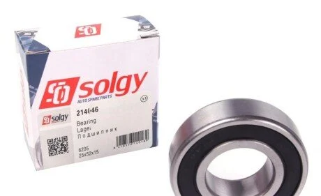 Підшипник (25x52x15) SOLGY (opt-om) Solgy 214046