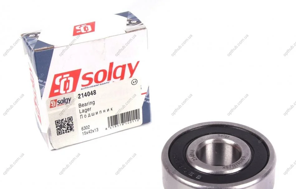 Підшипник (15x42x13) SOLGY (opt-om) Solgy 214048 (фото 1)