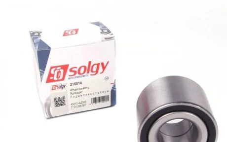 Підшипник маточини (задньої) Renault Megane/Clio 01- (25x52x37) SOLGY UA63 Solgy 216014