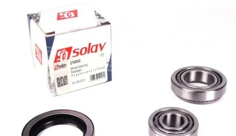 Подшипник ступицы (передней) MB (W124/W201) 84-93 (к-кт) SOLGY UA63 Solgy 216052