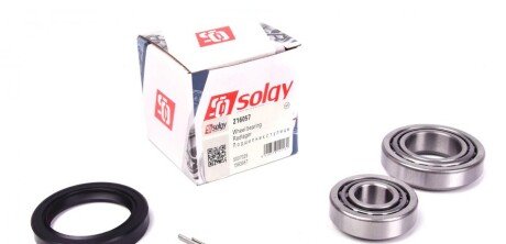 Подшипник ступицы (передней) Ford Transit -91 (к-кт) UA63 Solgy 216057