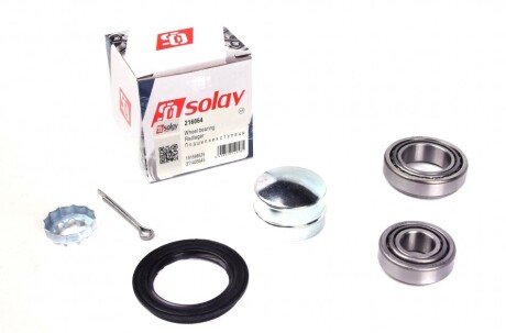 Підшипник маточини (задньої) Audi/VW (к-кт) UA63 Solgy 216064