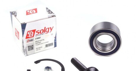 Підшипник маточини (передньої/задньої) VW Sharan (43x80x38) (к-кт) UA63 Solgy 216067