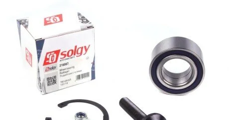 Підшипник маточини (передньої/задньої) VW Sharan (43x80x38) (к-кт) SOLGY UA63 Solgy 216067