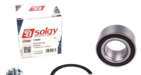 Підшипник маточини (передньої) Renault Megane II (42x77x39) (к-кт) SOLGY UA63 Solgy 216084