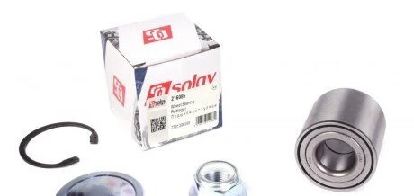 Підшипник маточини (задньої) Renault Megane II (25x55x48) (к-кт) SOLGY (opt-om) Solgy 216085
