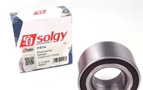 Подшипник ступицы (передней) Peugeot 4007/4008/Mitsubishi ASX/Outlander (43x80x40) (+ABS) SOLGY UA63 Solgy 216114