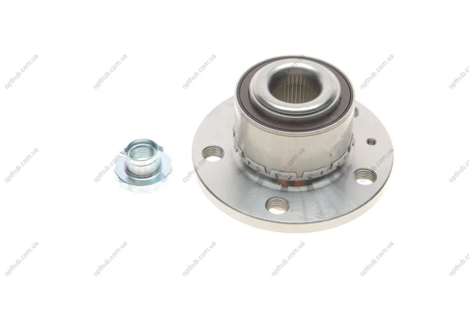 Подшипник ступицы (передней) Skoda Fabia 99-/VW Polo 01- (+ABS) (к-кт) SOLGY UA63 Solgy 216127 (фото 1)