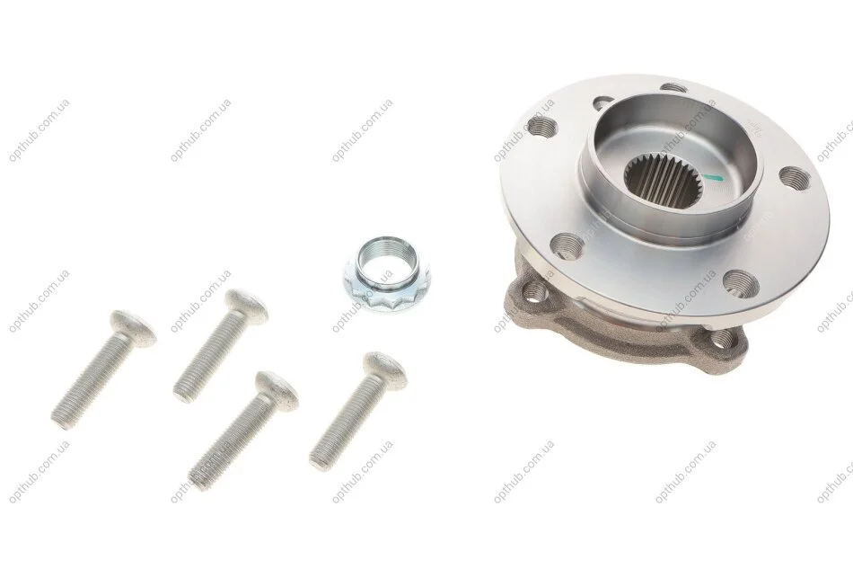Підшипник маточини (передньої) BMW X5 (E70/F15/F85)/X6 (E71/E72/F16/F86) 2.0-4.8 06-(+ABS) (к-кт) UA63 Solgy 216215 (фото 1)