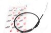 Трос ручника (задній) MB Sprinter 208-319 CDI/VW Crafter 06- (1666/1407mm) (opt-om) Solgy 219007 (фото 1)