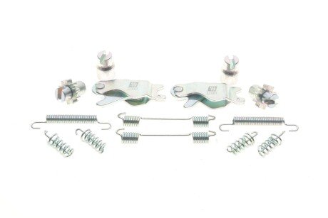 Ремкомплект колодок ручника MB Sprinter/VW Crafter 06- (комплект L+R + пружинки) (opt-om) Solgy 223007