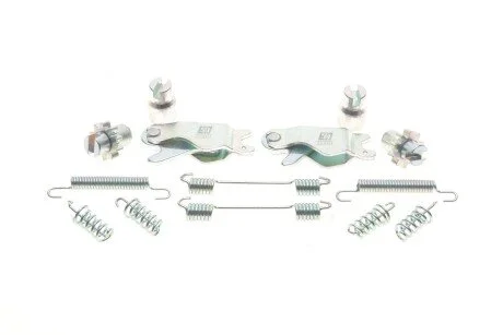 Ремкомплект колодок ручника MB Sprinter/VW Crafter 06- (комплект L+R + пружинки) SOLGY (opt-om) Solgy 223007