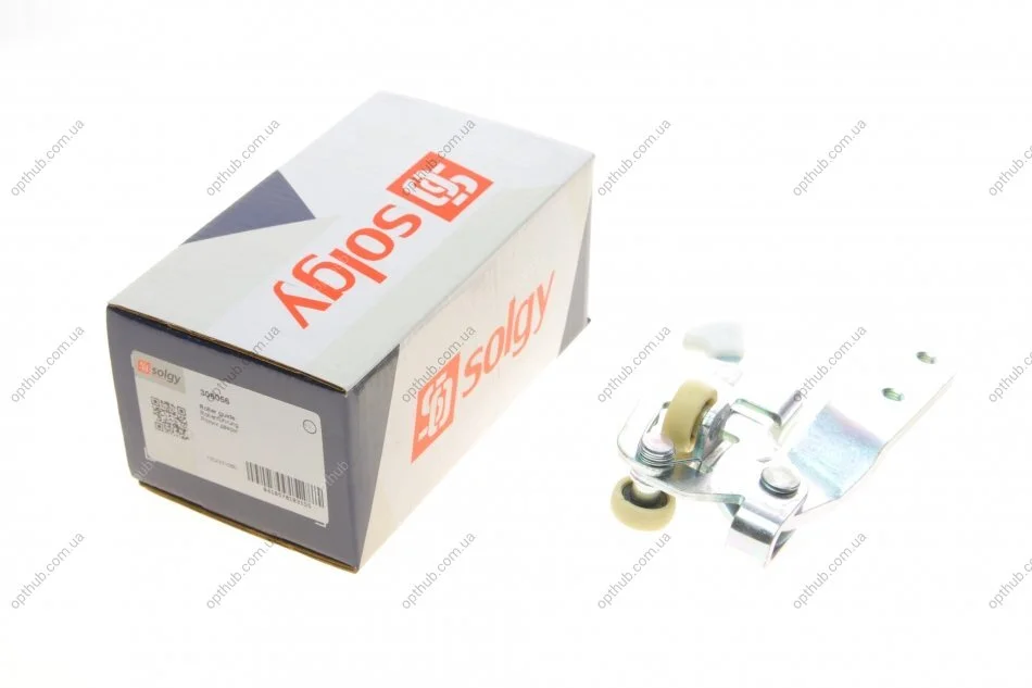 Ролик дверей (бічних/нижній)(R) Fiat Ducato/Peugeot Boxer 02-06 (з кронштейном) SOLGY (opt-om) Solgy 306056 (фото 1)