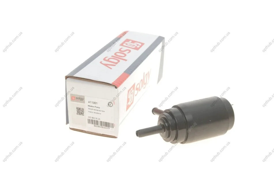 Насос омивача скла MB Sprinter/VW LT 96- SOLGY UA63 Solgy 411001 (фото 1)