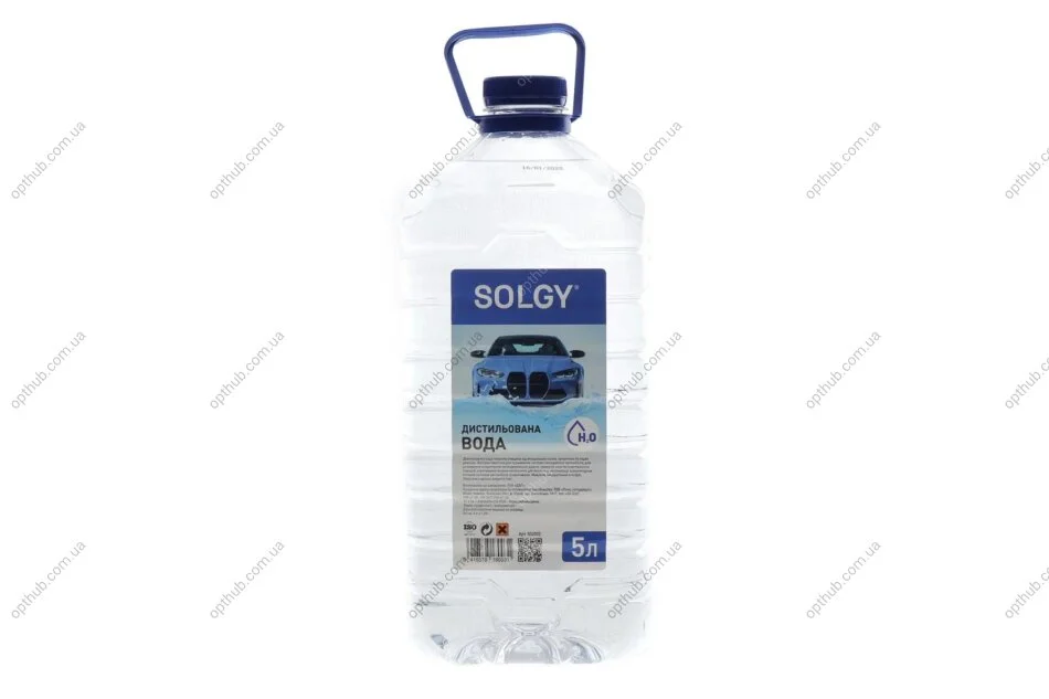 Вода дистиллированная (5л) SOLGY (opt-om) Solgy 502002 (фото 1)