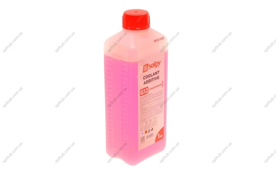 Антифриз (червоний) G12 (концентрат) (1kg) SOLGY (opt-om) Solgy 503009 (фото 1)