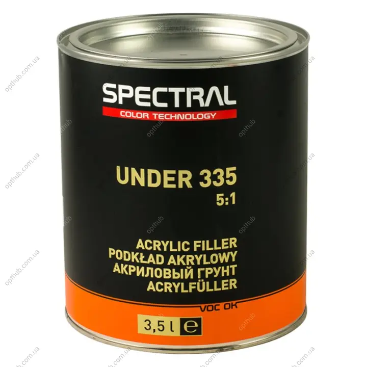 Грунт SPECTRAL UNDER 335 P3 (MIX)-сірий 3,5 л Spectral 26653 (фото 1)