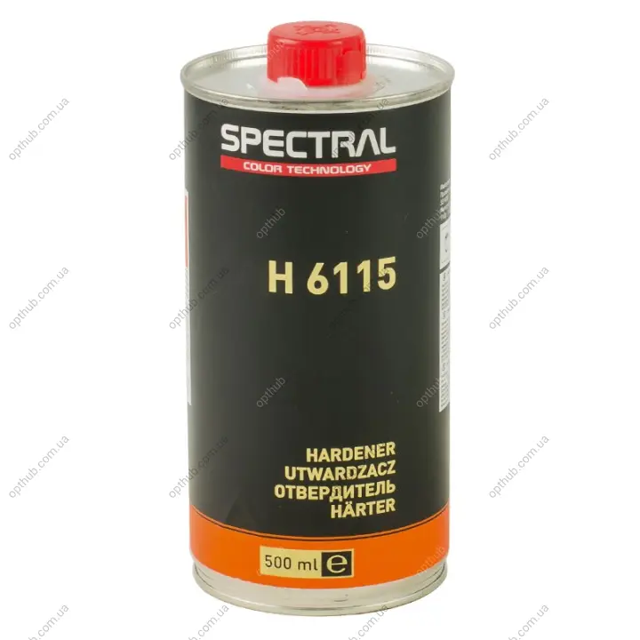 Затверджувач для лаку SPECTRAL H6115 (KLAR 505/515/555/565 VHS) STANDART 0,5 л Spectral 85525 (фото 1)