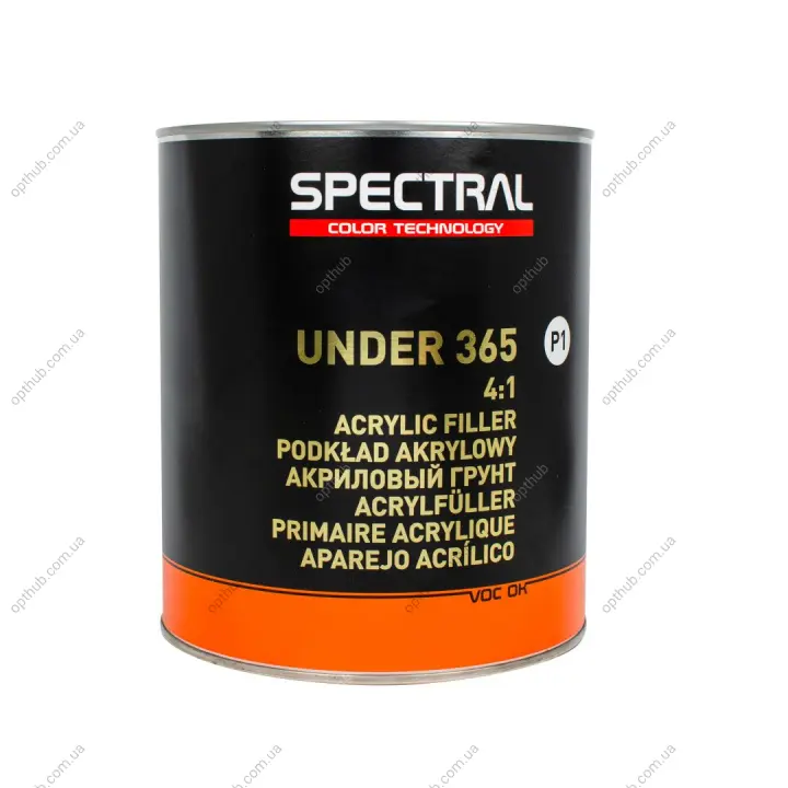 Грунт SPECTRAL UNDER 365 P1 2,8л білий Spectral 90001 (фото 1)