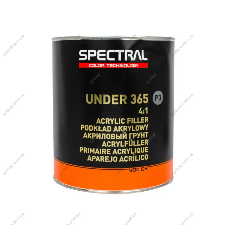 Грунт SPECTRAL UNDER 365 P3 2,8л сірий Spectral 90002 (фото 1)