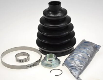 Пильник полімерний ШРКШ зі змазкою та металевим кріпленням SPIDAN 24380