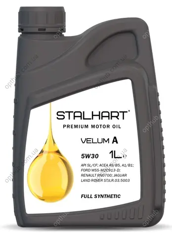 Олива моторна STALHART VELUM A 5W-30 1л Stalhart 745237 (фото 1)