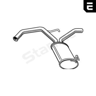 Вихлопні системи STARLINE 16.41.400