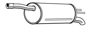 Вихлопні системи STARLINE 18.99.402