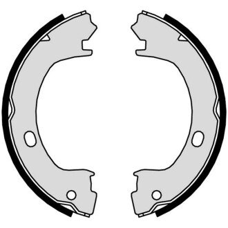 Гальмівні колодки барабанні STARLINE BC 01015