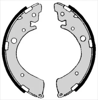 Тормозные колодки барабанные STARLINE BC 05360