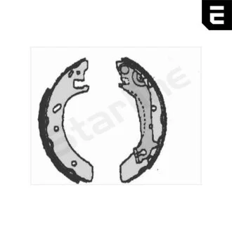 Тормозные колодки барабанные STARLINE BC 07140