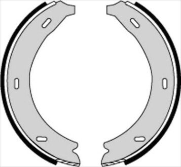 Гальмівні колодки барабанні STARLINE BC 07320