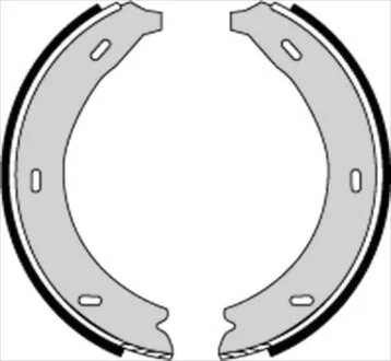 Тормозные колодки барабанные STARLINE BC 07320