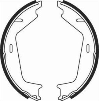 Гальмівні колодки барабанні STARLINE BC 08260