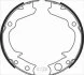 Тормозные колодки барабанные STARLINE BC 08360 (фото 2)
