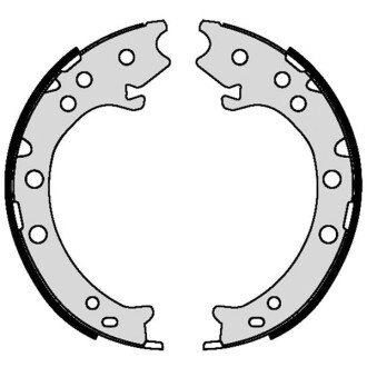 Тормозные колодки барабанные STARLINE BC 09420