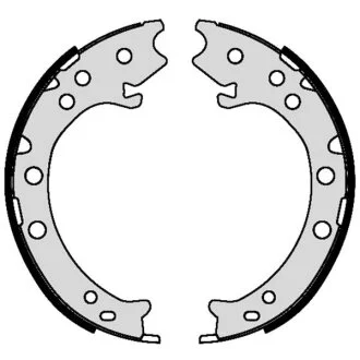 Тормозные колодки барабанные STARLINE BC 09420