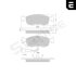 Тормозные колодки дисковые STARLINE BD S157 (фото 2)