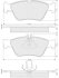 Тормозные колодки дисковые STARLINE BD S227 (фото 2)