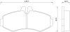 Тормозные колодки дисковые STARLINE BD S241 (фото 2)