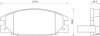 Тормозные колодки дисковые STARLINE BD S261 (фото 2)