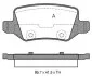 Тормозные колодки дисковые STARLINE BD S302 (фото 1)