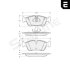 Тормозные колодки дисковые STARLINE BD S314 (фото 2)