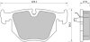 Тормозные колодки дисковые STARLINE BD S363 (фото 2)